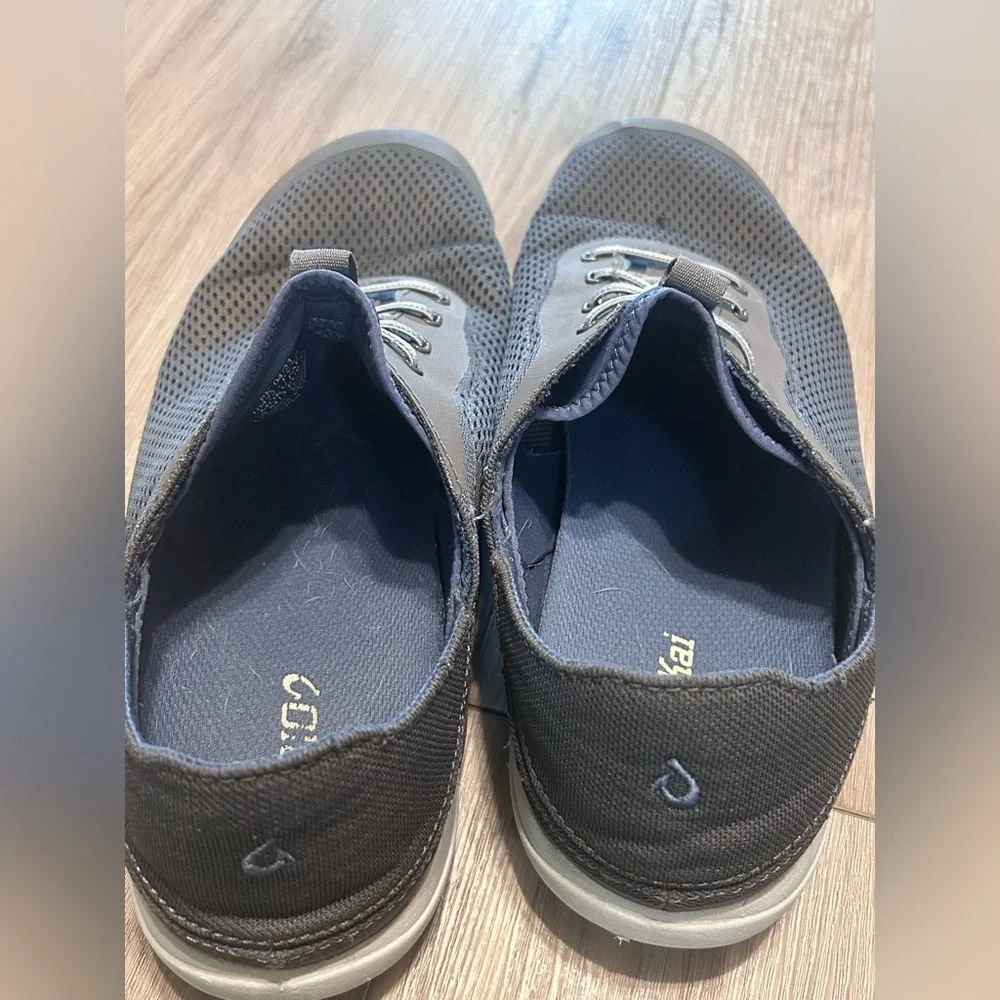 OluKai Moku Pae Slip In Boat Shoe Size 13 Casual Ocean Vacation